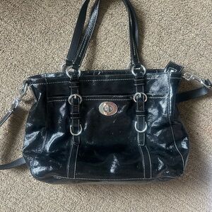 Chelsea patent Coach bag